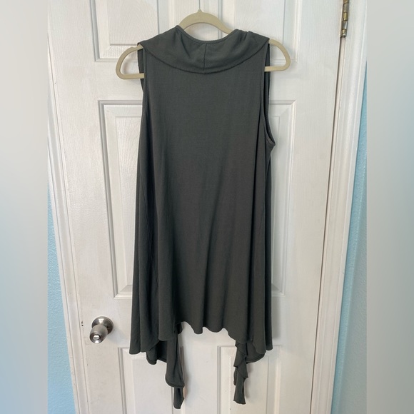 Allen Allen sleeveless cardigan size medium - Picture 5 of 11